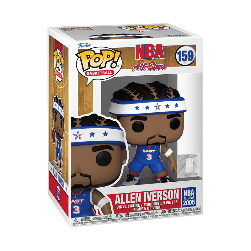FUNKO POP! Legends: Legends- NBA Basketball - Allen Iverson All-Stars (2005) #67489