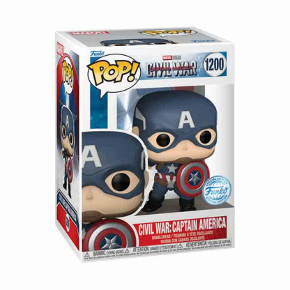FUNKO POP! Marvel: CW BAS- Captain America (IE) #70101