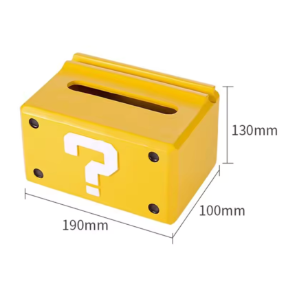 Super Mario Question Marker Tissue Box