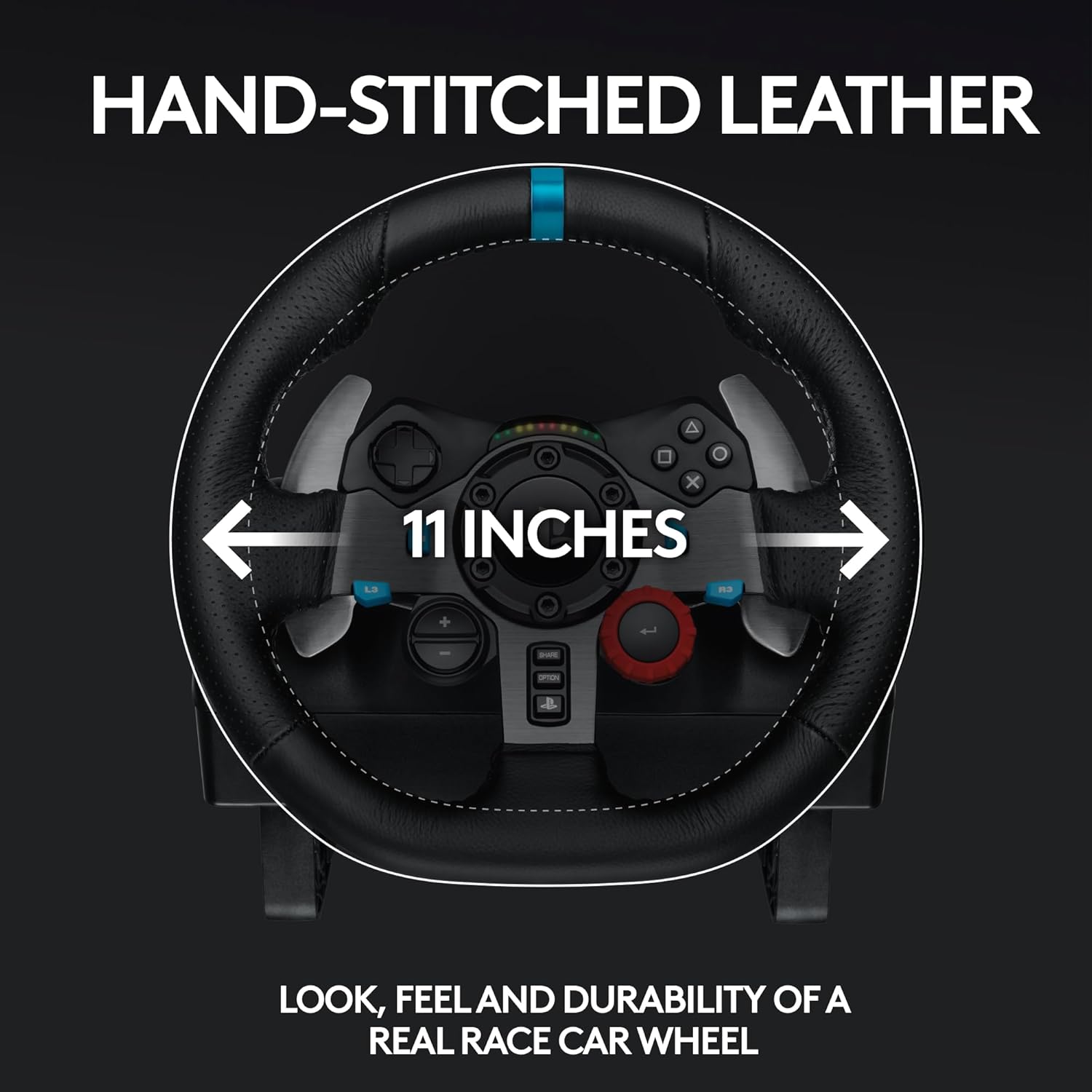 Logitech G29 Driving Force Racing Wheel – Black – Gamers Hideout