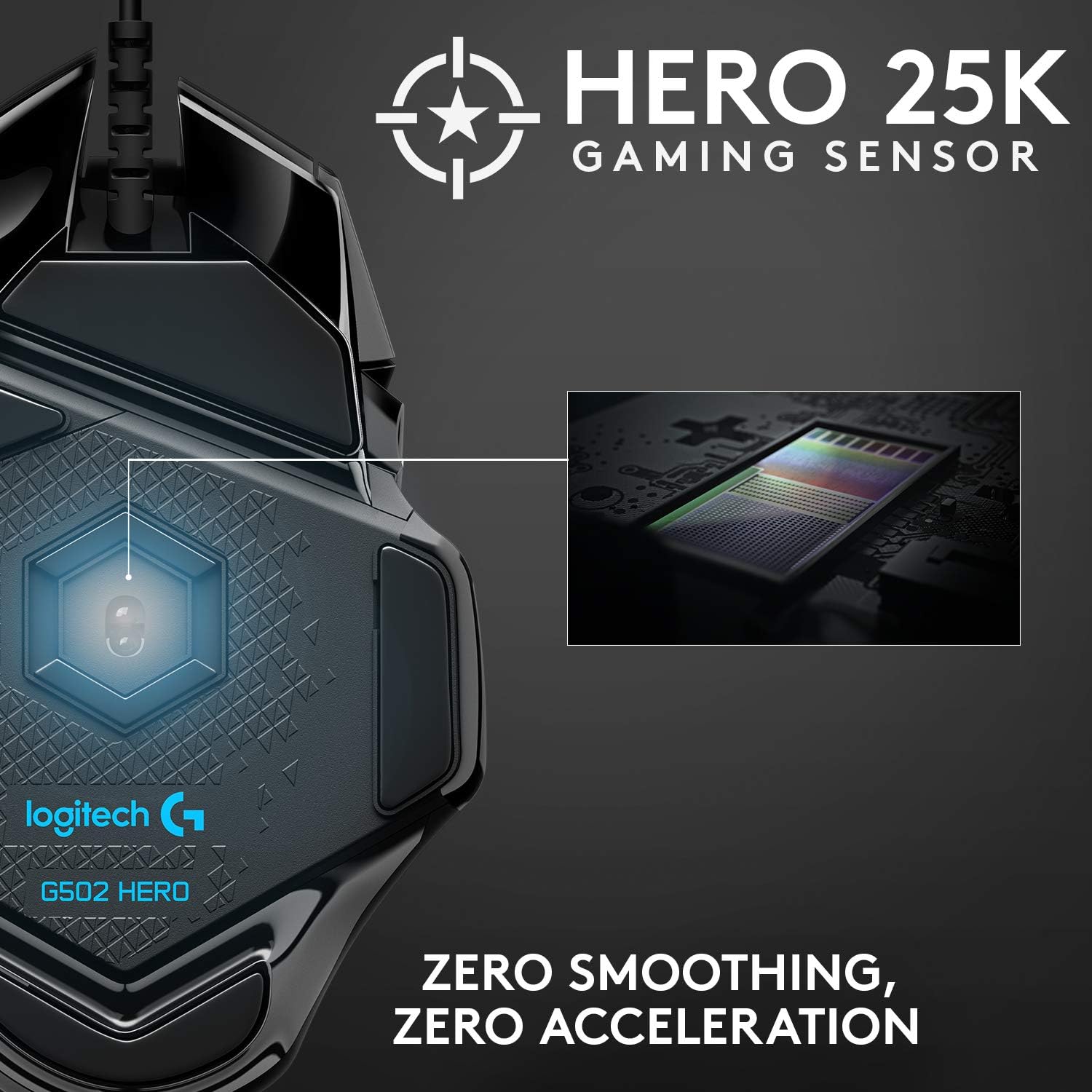 その他 g502 HERO Logitech G502 HERO High Performance Wired Gaming Mouse, HERO