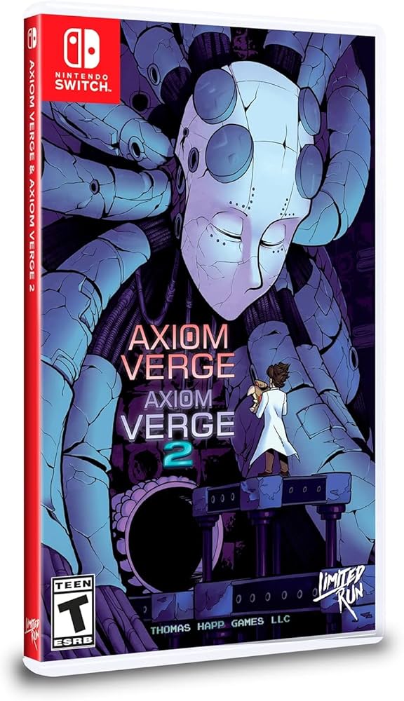 Limited Run Axiom Verge 1 2 Double Pack - Nintendo Switch