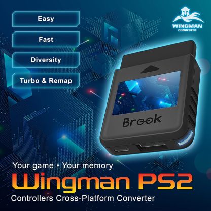 Brook Wingman Converter PS2