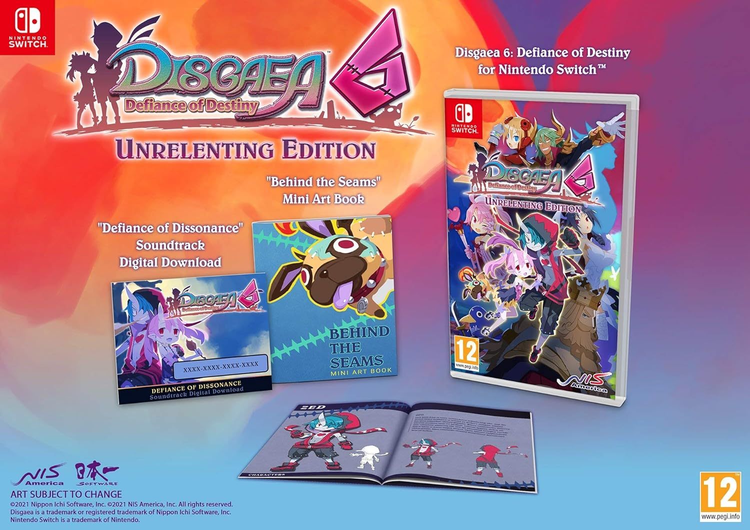 Disgaea 6 Defiance of Destiny Unrelenting Edition- Nintendo Switch
