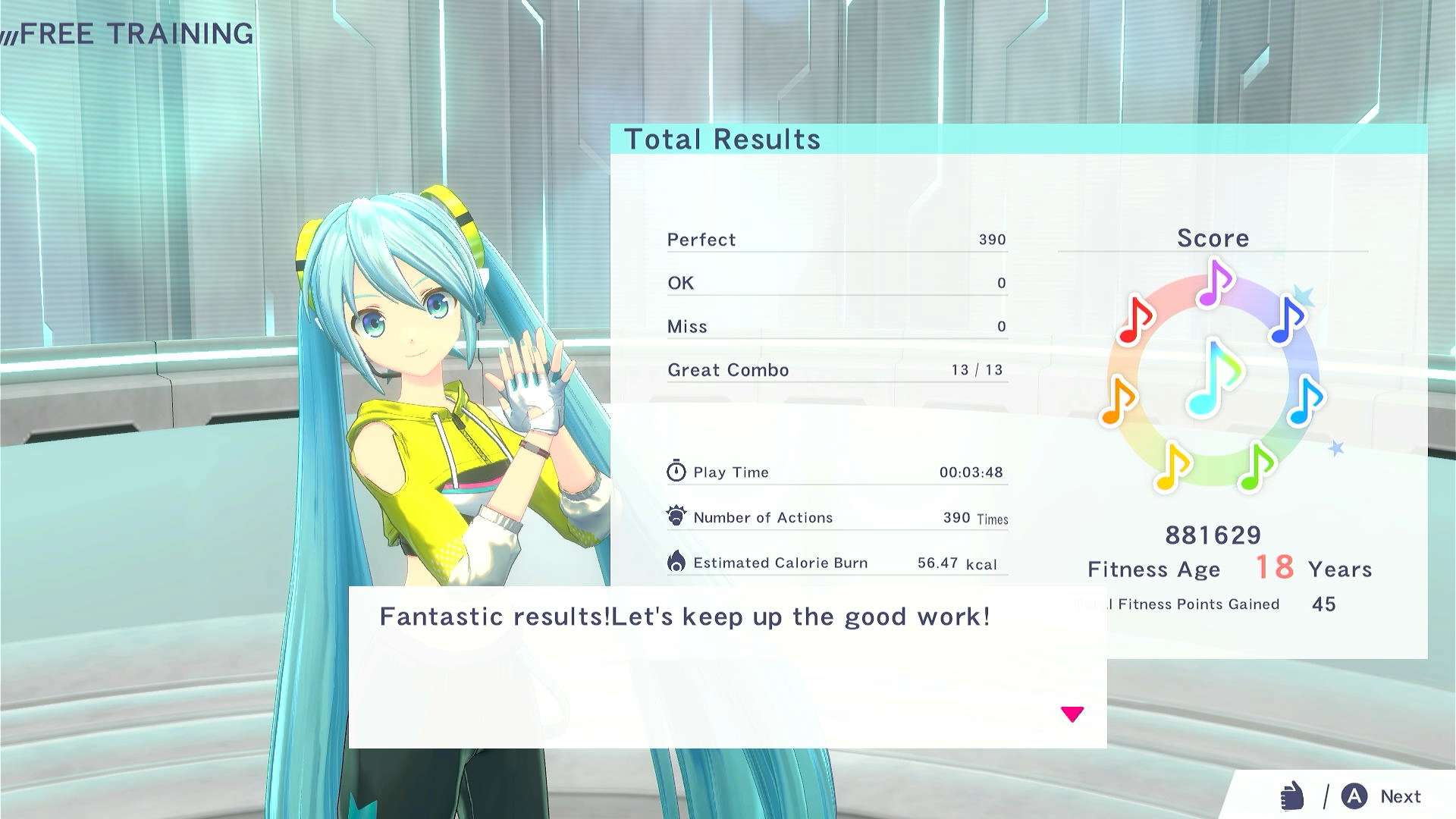 Fitness Boxing Featuring Hatsune Miku - Nintendo Switch 