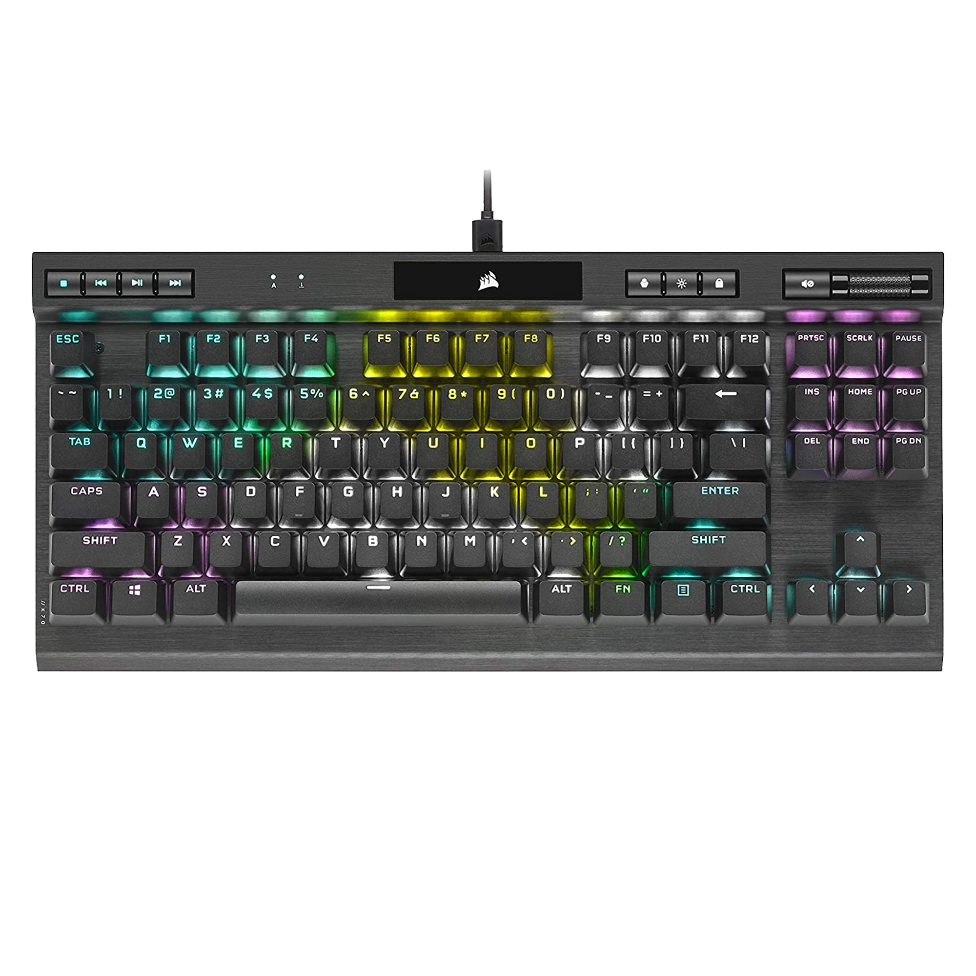 Corsair K70 RGB TKL Gaming Keyboard (Cherry MX Speed)