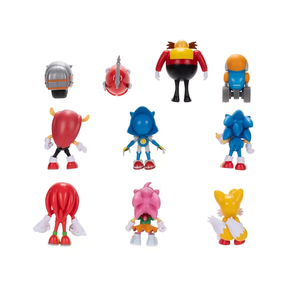 Sonic 2.5" Figure Classic Friends & Foes 10 Pack by Jakks Pacific