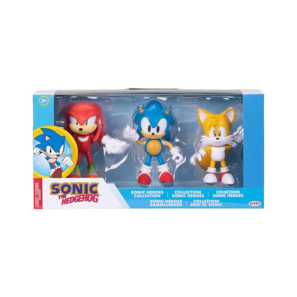 Sonic 4" Figures 3pk - Classic by Jakks Pacific