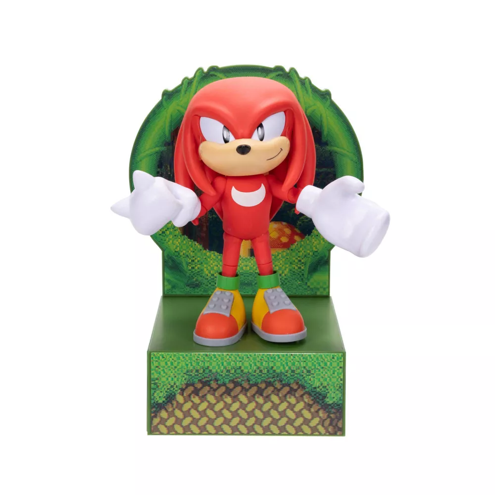 SEGA Sonic The Hedgehog Collector Edition 6-Inch Posable figurines - Knuckles by Jakks Pacific