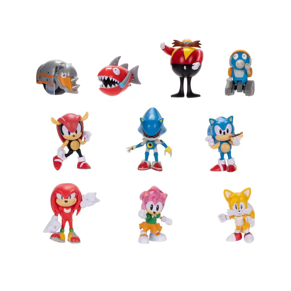 Sonic 2.5" Figure Classic Friends & Foes 10 Pack by Jakks Pacific