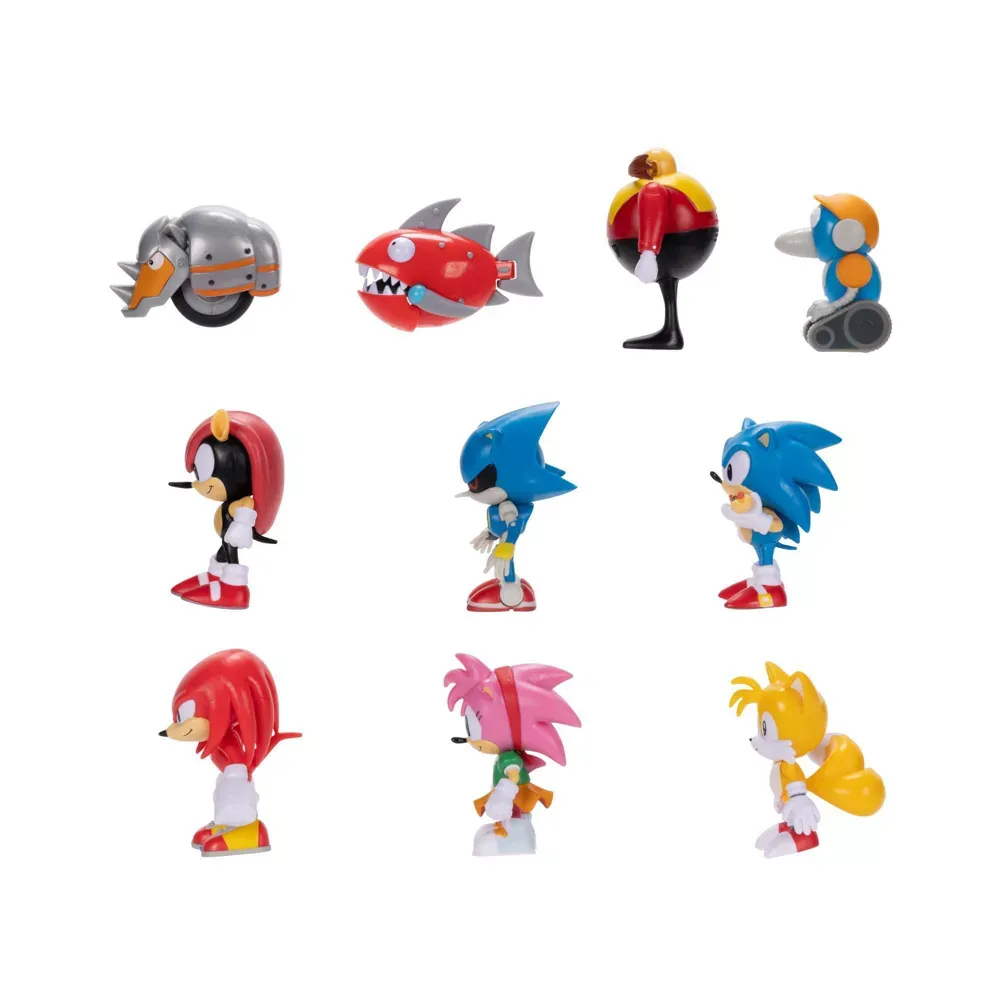 Sonic 2.5" Figure Classic Friends & Foes 10 Pack by Jakks Pacific