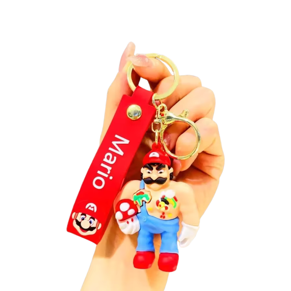 Assorted Keychain - Macho Mario