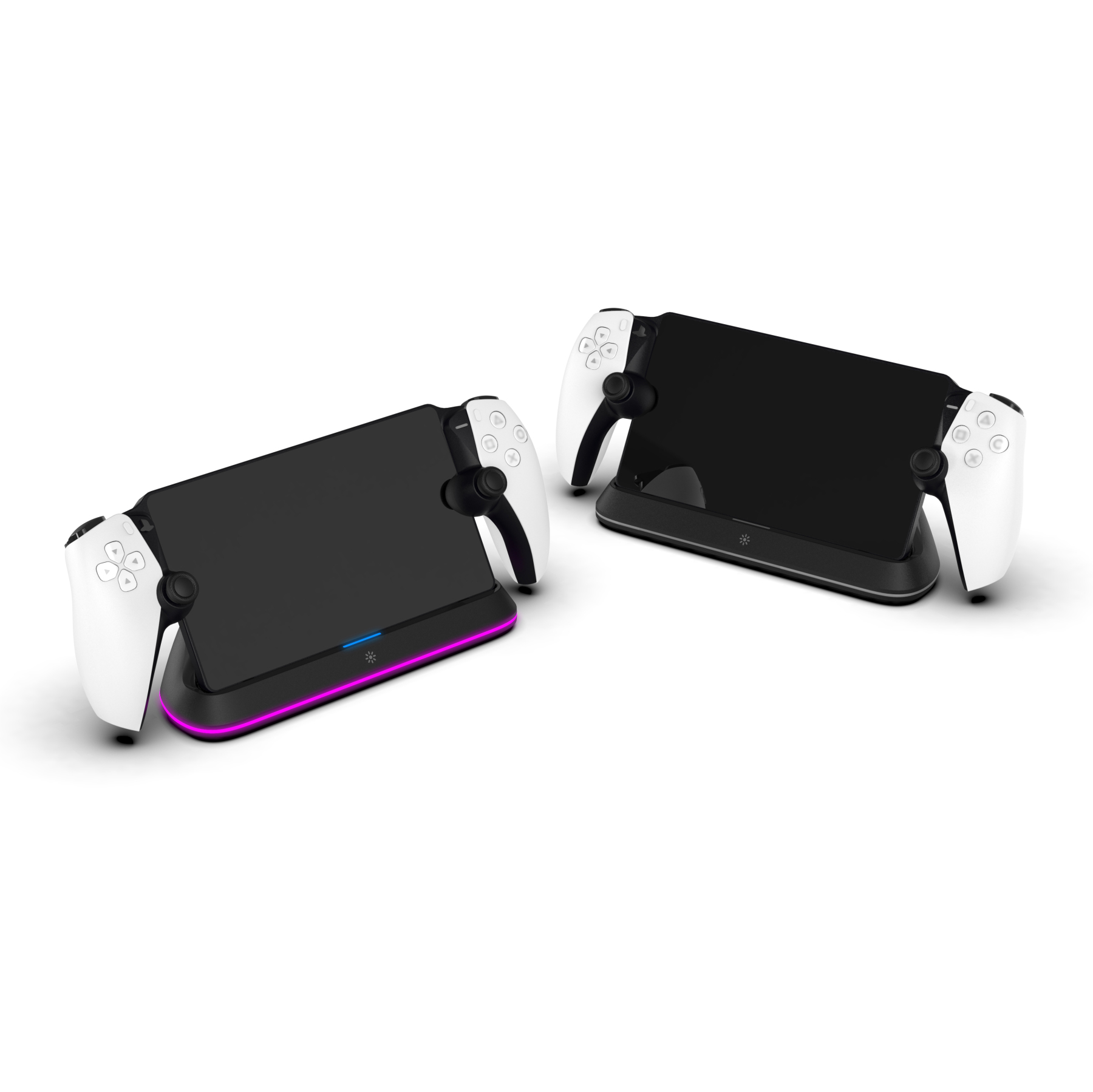 Honcam Charging Stand with RGB light for Playstation Portal