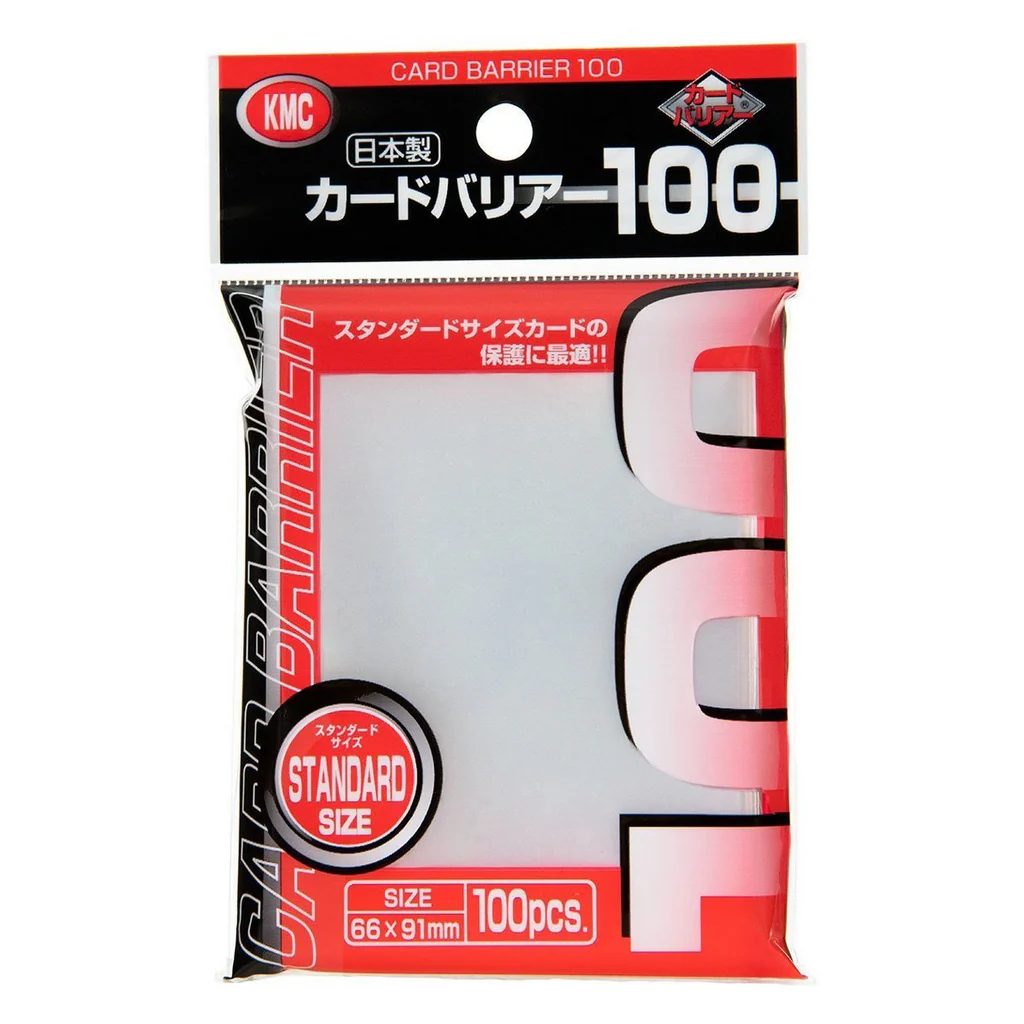  KMC Sleeve Card Barrier Clear - Standard Soft