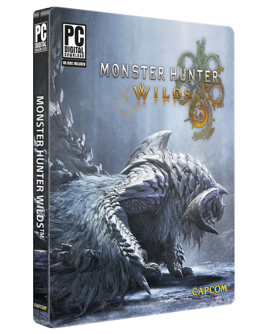Monster Hunter Wilds Steel Case- PC Code Box