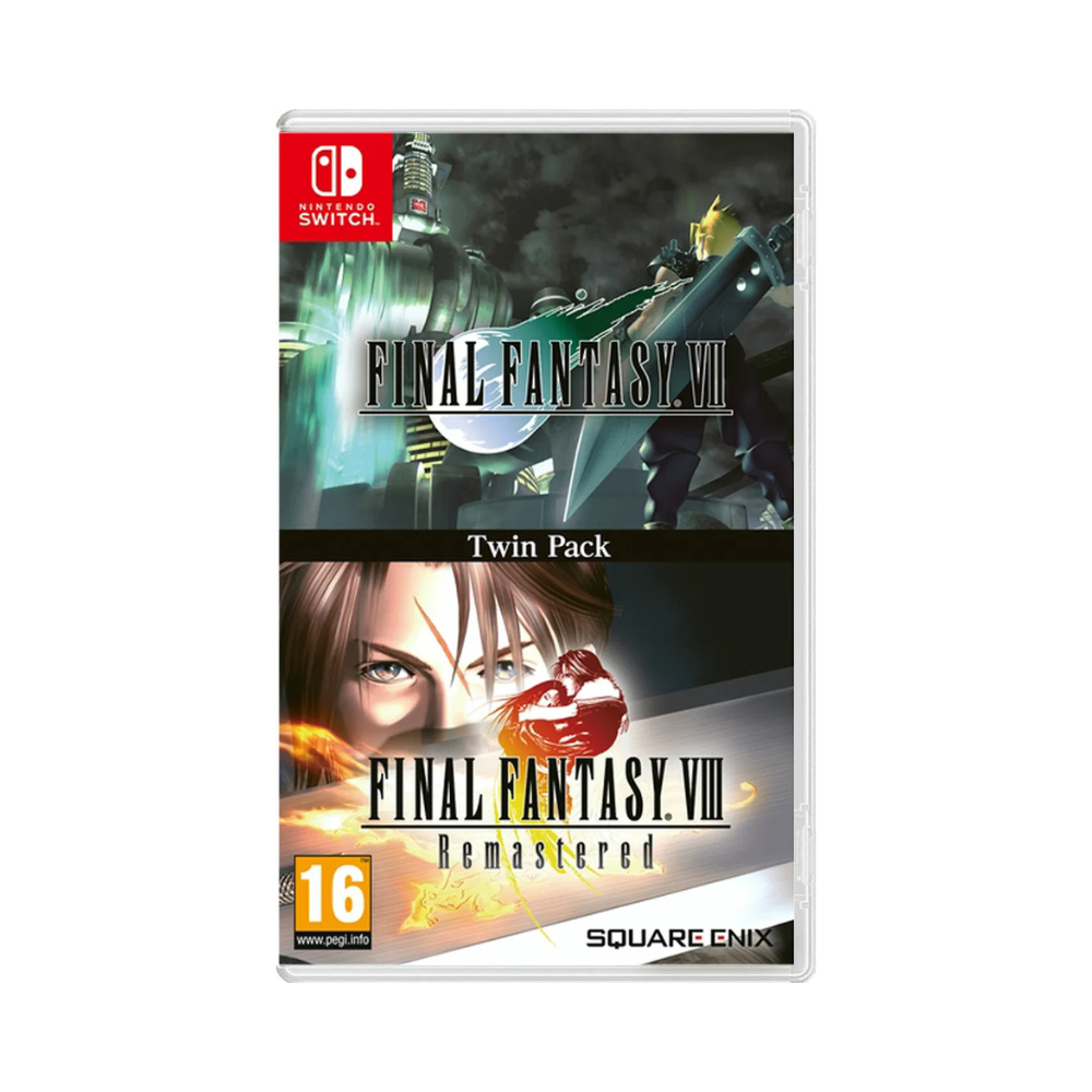 Final Fantasy VII and Final Fantasy VIII Remastered (Twin Pack) - Nintendo Switch