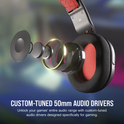 Corsair HS35 Surround V2 Gaming Headset - Carbon
