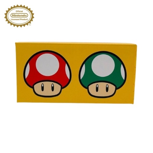 nintendo salt and pepper mario toad / 1up mushroom