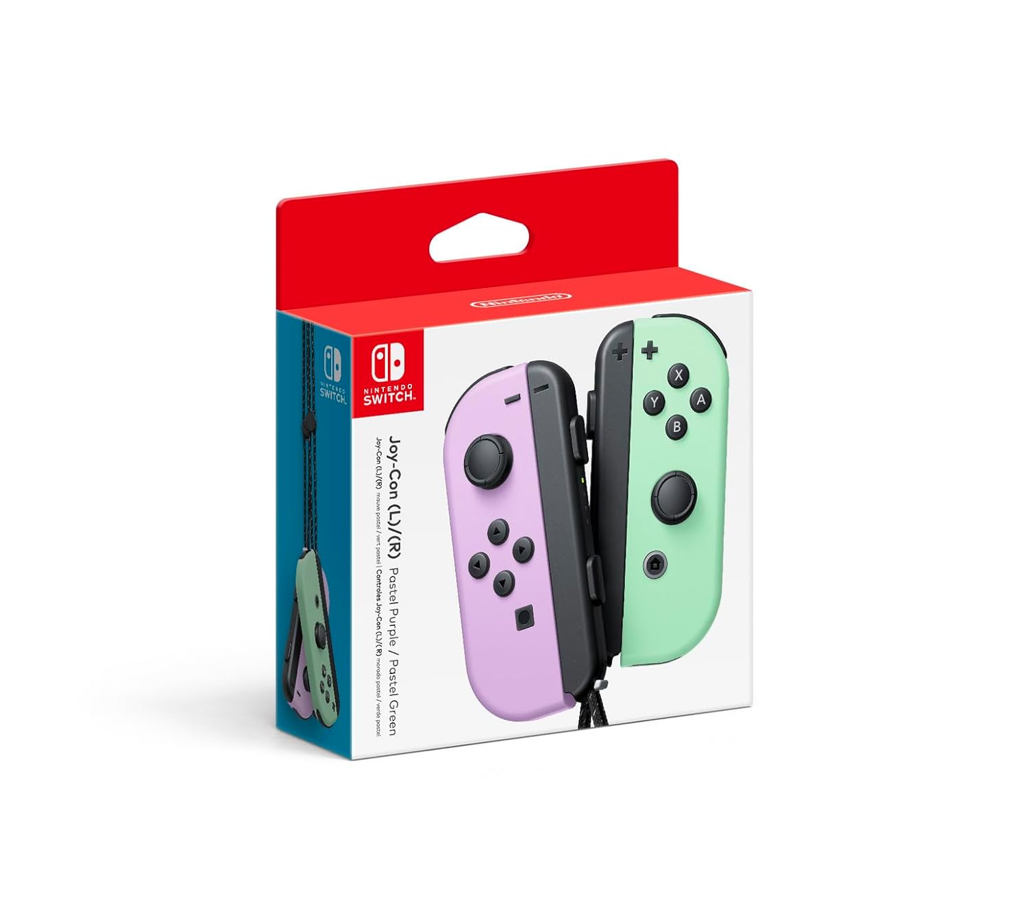 Nintendo Switch Joy-con (L)/(R)- Pastel Purple & Pastel Green