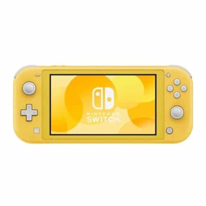 Nintendo Switch Lite Yellow Console with sale Case, Charger cord, and more.