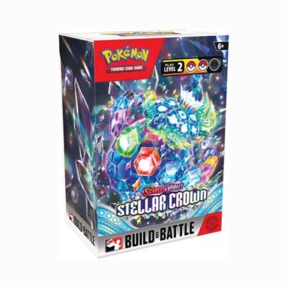 Pokémon Trading Card Game: Scarlet & Violet—Stellar Crown SV06 Build & Battle Box