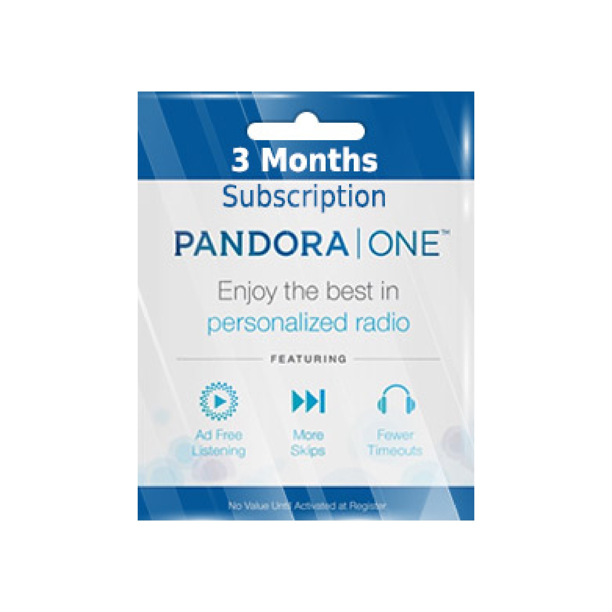 Pandora Monthly Subscription (US)