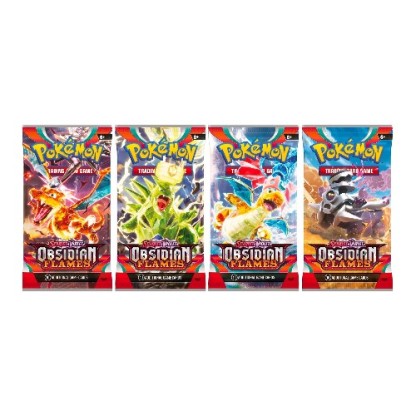 Pokemon TCG Pokemon Scarlet & Violet Obsidian Flames SV03 Booster Pack 04