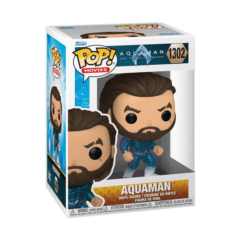 FUNKO POP! Movies: Aquaman and the Lost Kingdom - Aquaman (Stealth Suit) #67566