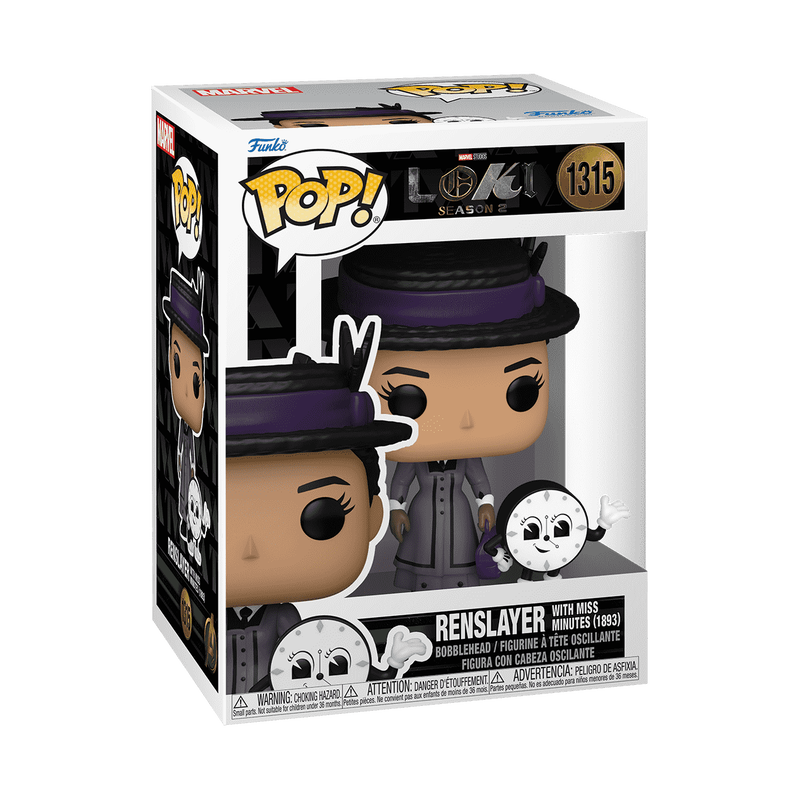 FUNKO POP! & Buddy: Loki Season 2- Loki (2021) - Renslayer with Miss Minutes (1893) #72172