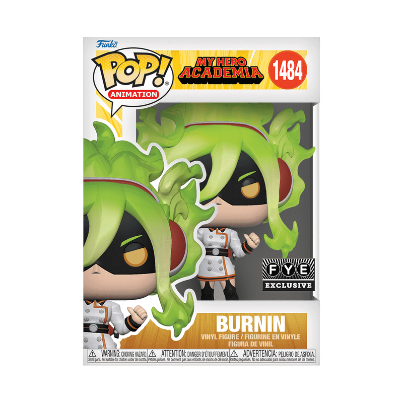 FUNKO POP! Animation: MHA- Burnin w/CHASE(GW) (IE) #75524