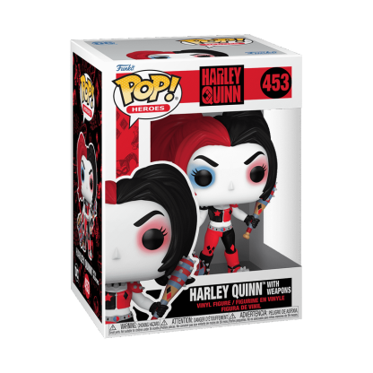 FUNKO POP! Heroes: DC- Harley Quinn: 30th Anniversary - Harley Quinn with Weapons #65616