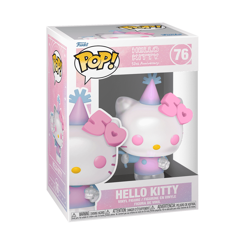 FUNKO POP! Sanrio: Hello Kitty: 50th Anniversary - Hello Kitty (with Balloon)#76090