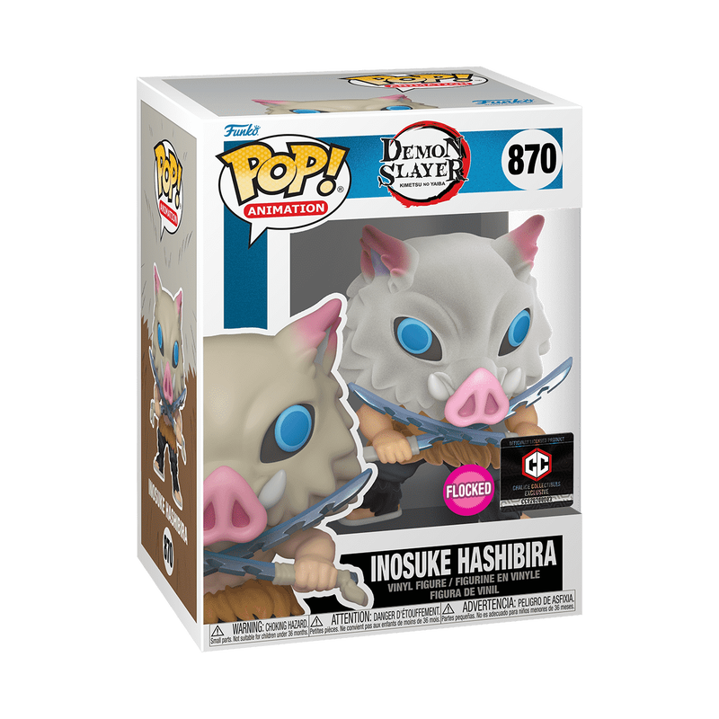 FUNKO POP! Animation: Demon Slayer - Inosuke Hashibira with Blades ...