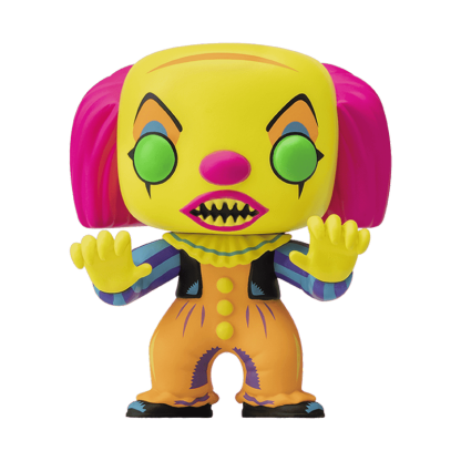 FUNKO Pop! Movies: It (1990) - Pennywise Blacklight (BLKLT)(IE) #65039