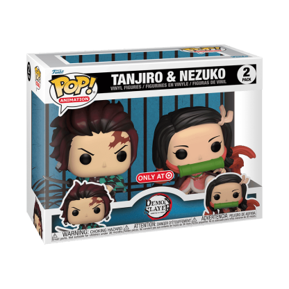 FUNKO POP! Animation: Demon Slayer- 2PK Tanjiro & Nezuko #62710