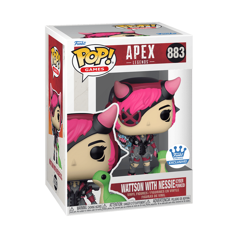 FUNKO POP! & Buddy: Apex Legends-Cyber Punked Wattson w/Nes (IE) #65342