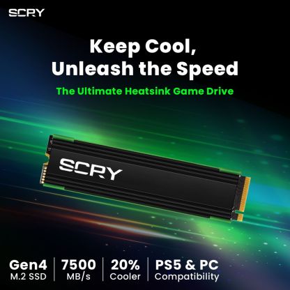 SCRY Nitro Flash 2TB SSD for Playstation 5