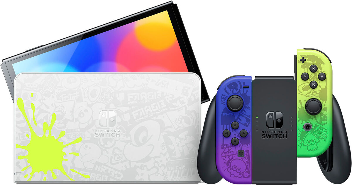 Nintendo Switch OLED console – Gamers Hideout Nintendo Switch OLED console – Gamers Hideout