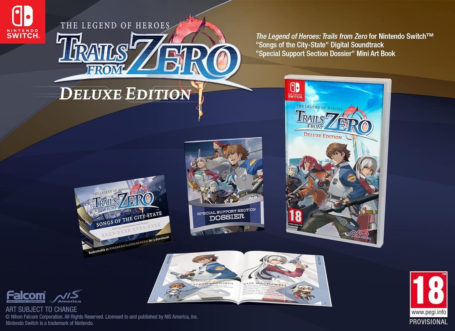 The Legend of Heroes: Trails from Zero Deluxe Edition – Nintendo Switch