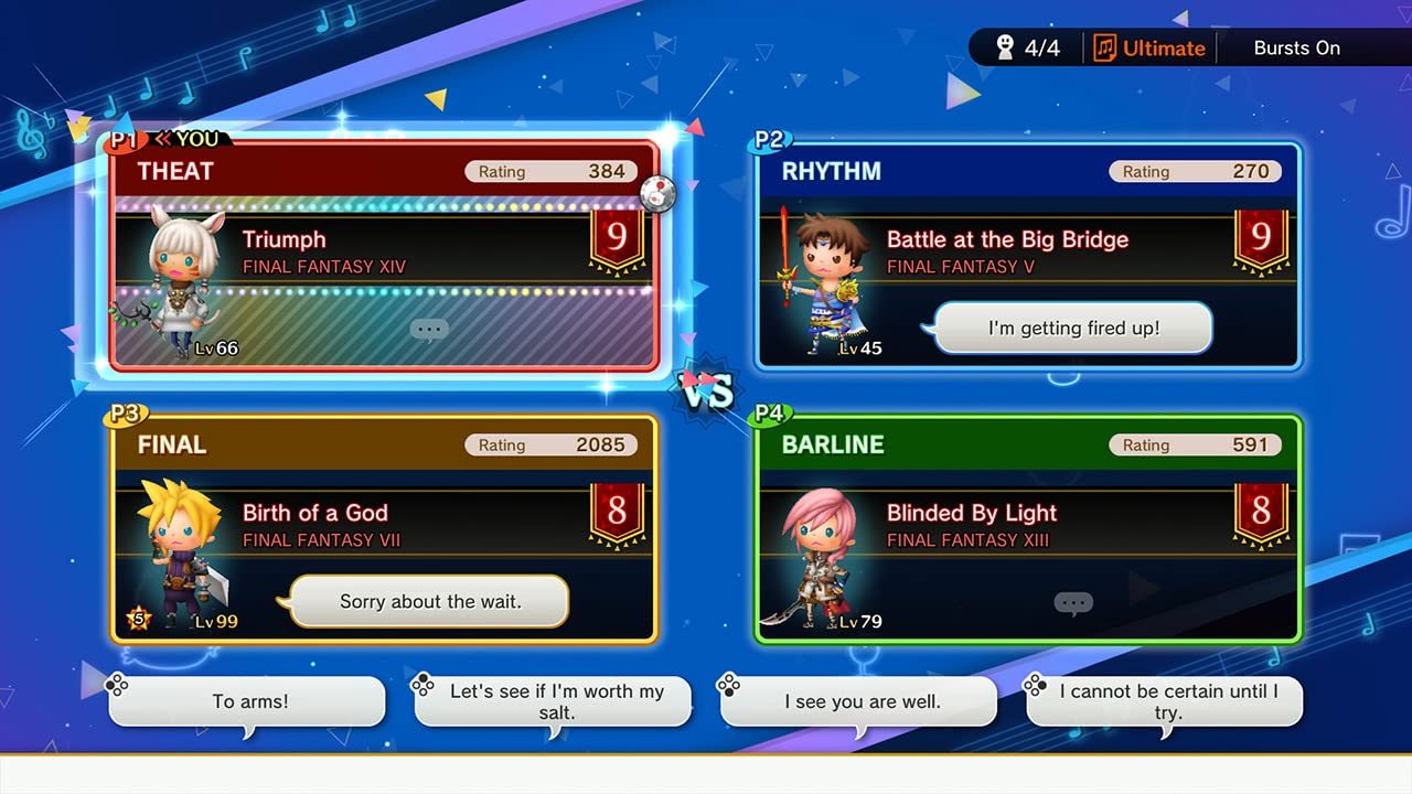 Theatrhythm Final Bar Line - Nintendo Switch