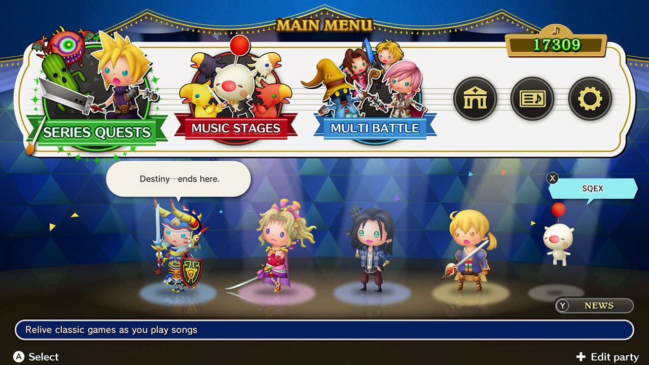 Theatrhythm Final Bar Line - Nintendo Switch