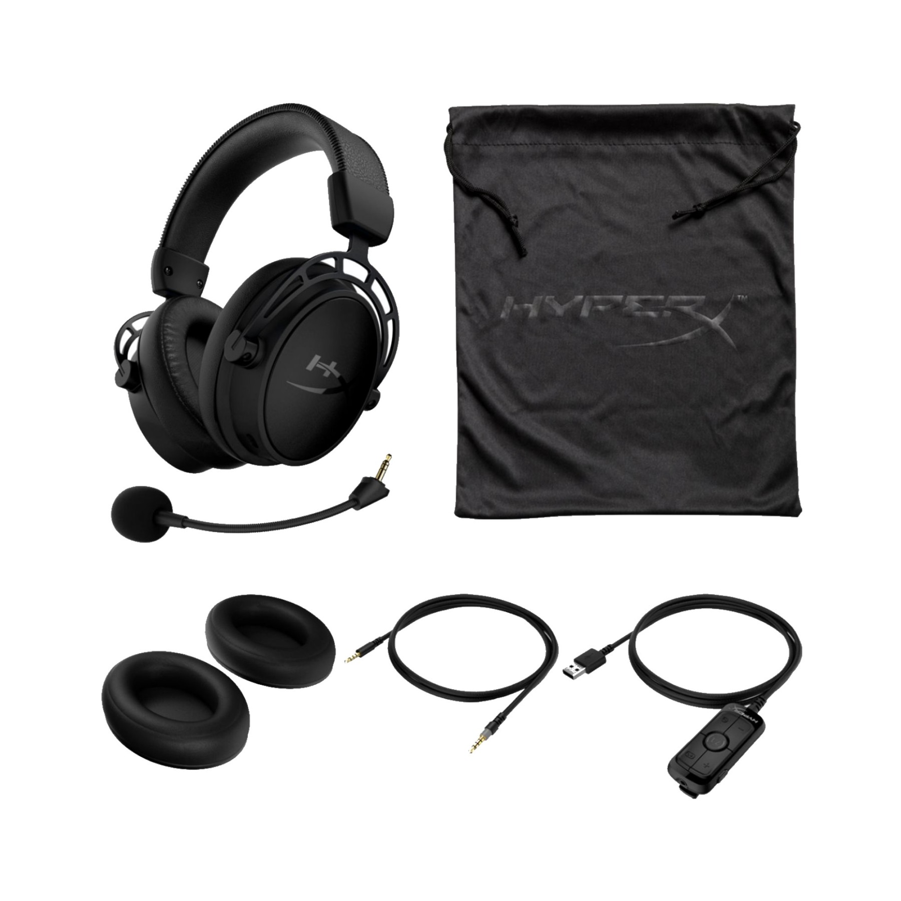 HyperX Cloud Alpha S Gaming Headset with 7.1 Surround Sound