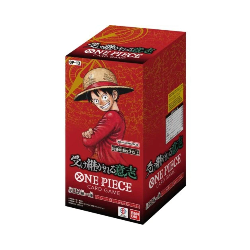ONE PIECE CARD GAME OP-13　シール付き2box Bandai One Piece Card Game Card Game - OP13-Carrying on His