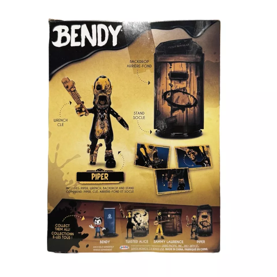 Bendy and The Ink Machine Piper Action Figure  -Bendy by Jakks Pacific 