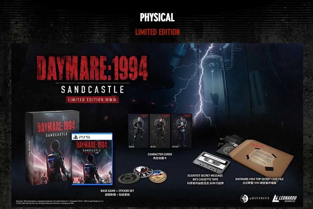 Daymare: 1994 Sandcastle Limited Edition - Playstation 5