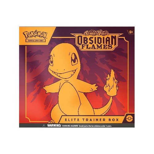 ポケモン　Obsidian Flames ETB エリートトレーナーボックス Amazon.com: Pokemon Scarlet & Violet 3 Obsidian Flames Elite