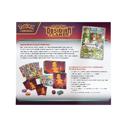 Pokémon TCG: Obsidian Flames SV03 Elite Trainer Box – Gamers
