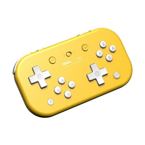 8Bitdo Lite Bluetooth Gamepad - Yellow for Nintendo Switch