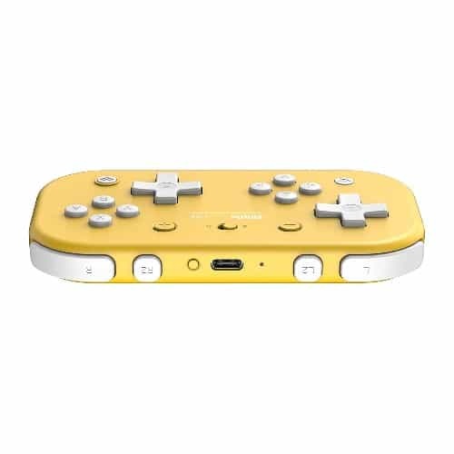 8Bitdo Lite Bluetooth Gamepad - Yellow for Nintendo Switch