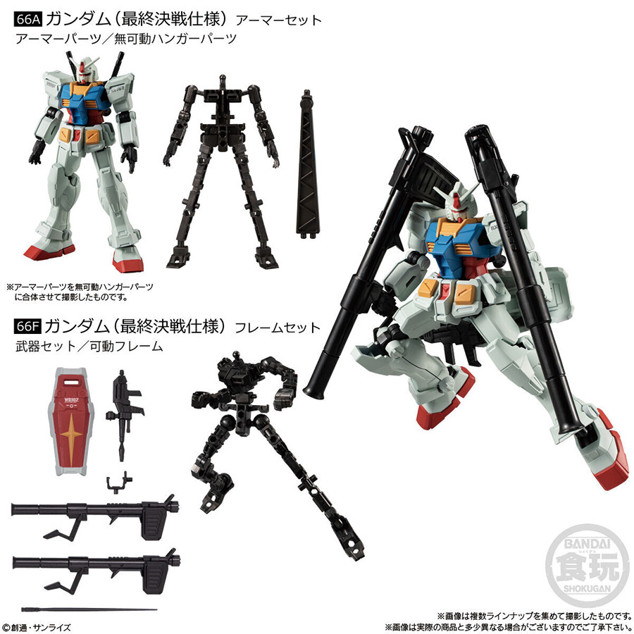 Mobile Suit Gundam G-Frame FA U.C 0079 Memorial Collection (10pcs Display)